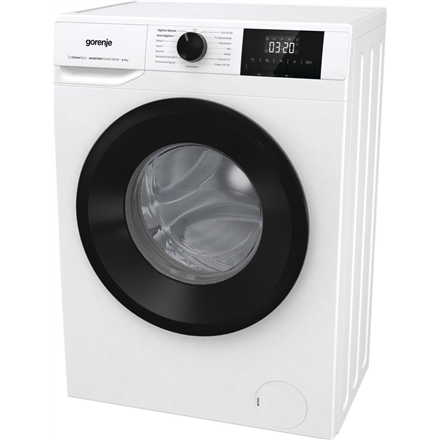 Gorenje | Washing machine | W3NGPI72SBS | Energy efficiency class B | Front loading | Washing capacity 7 kg | 1200 RPM |