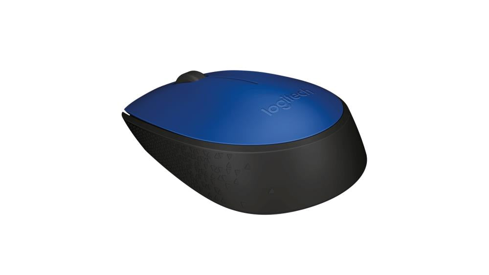 MOUSE USB OPTICAL WRL M171/BLUE 910-004640 LOGITECH