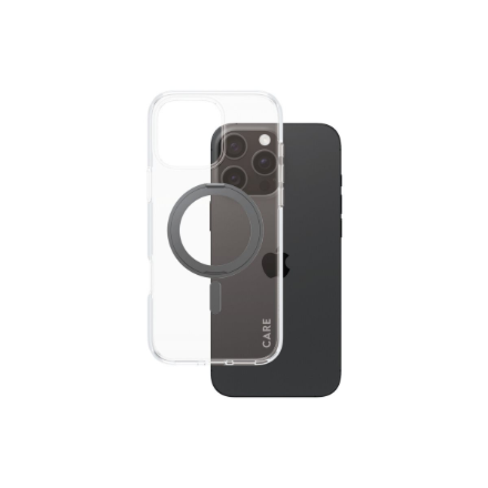 CARE Back cover | Apple | iPhone 16 Pro Max | Recycled plastic | Transparent