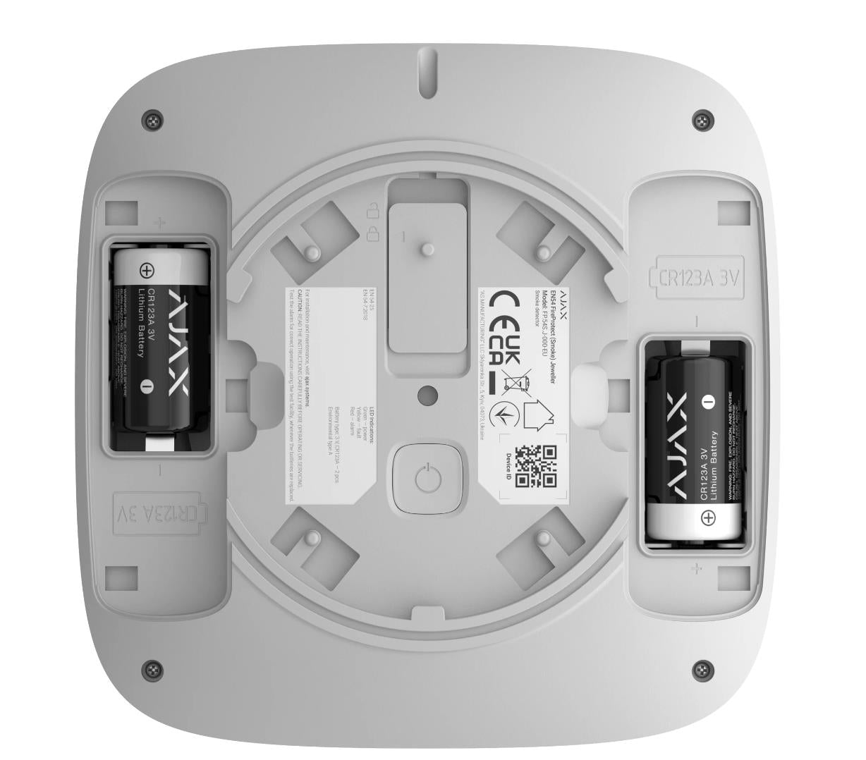 FIRE DETECTOR HEAT/EN54 WHITE 119917 AJAX