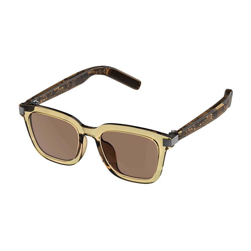 COLMI G06 smart glasses (brown) - Image 1