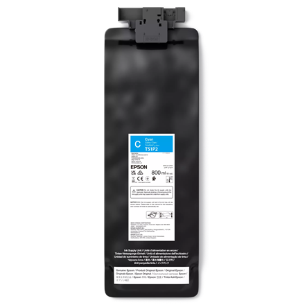 Epson UltraChrome GS3 T51P200 (800ML) | Ink pack | Cyan