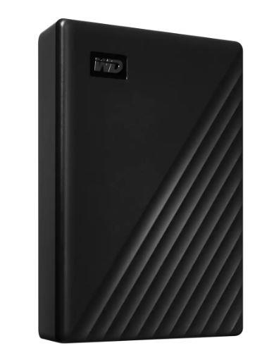 External HDD WESTERN DIGITAL My Passport 6TB USB 2.0 USB 3.2 Colour Black WDBR9S0060BBK-WESN