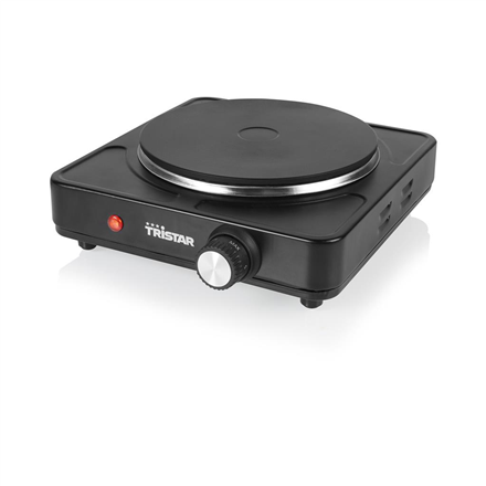 Tristar Table hob | KP-6151 | Number of burners/cooking zones 1 | Electric | Black