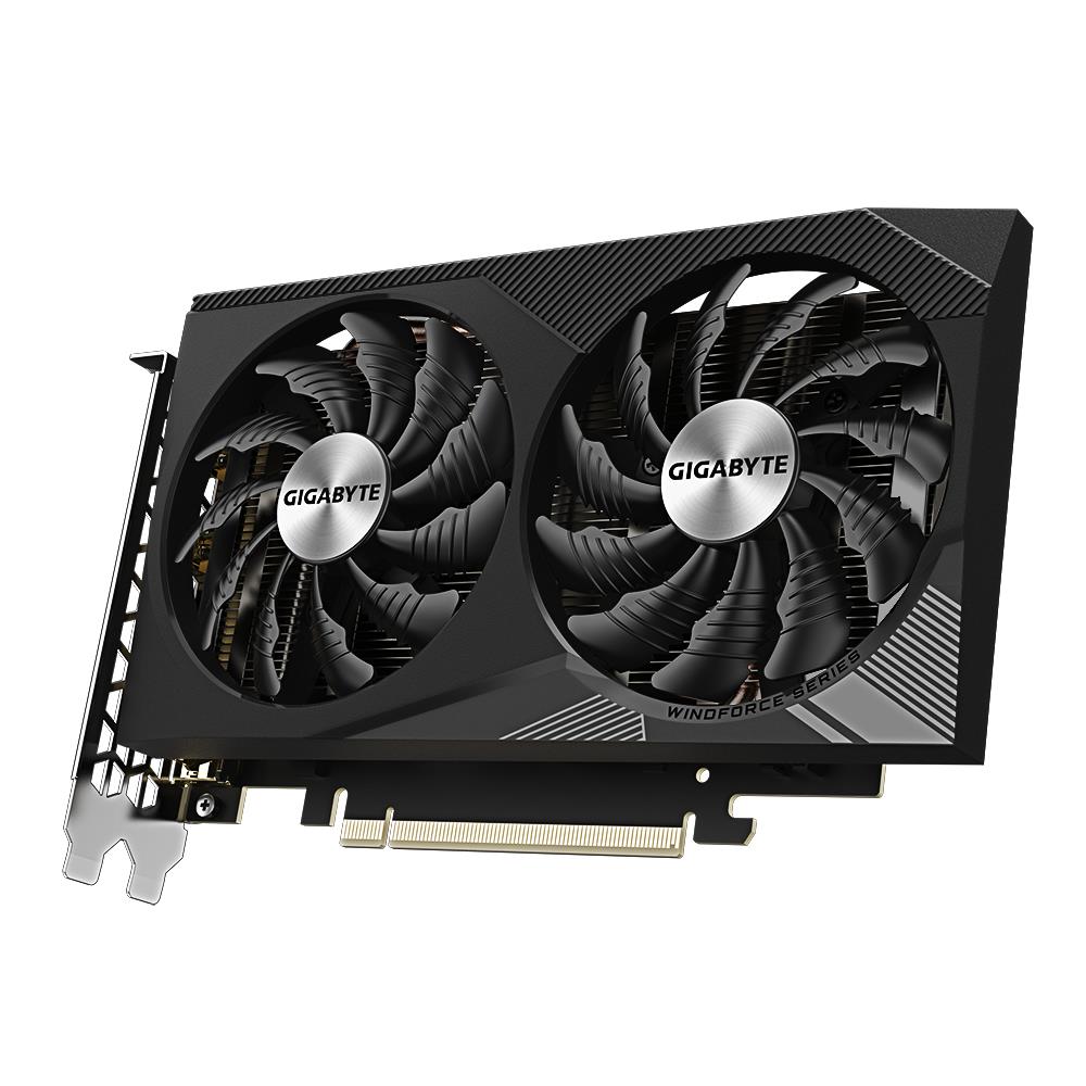 Graphics Card GIGABYTE NVIDIA GeForce RTX 3050 8 GB GDDR6 128 bit PCIE 4.0 16x Memory 14000 MHz 2xHDMI 2xDisplayPort GV-N3050WF2OCV2-8GD