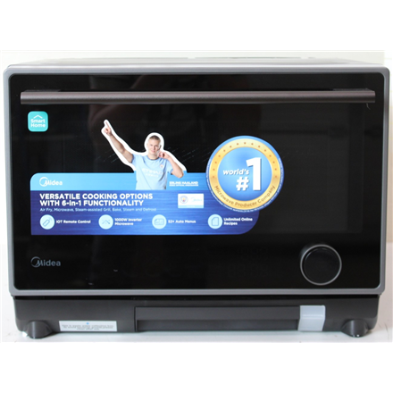 SALE OUT. Midea MSO25H Microwave oven with Grill, Airfry and Steam function, 25 L, Black | Midea Microwave oven | MSO25H