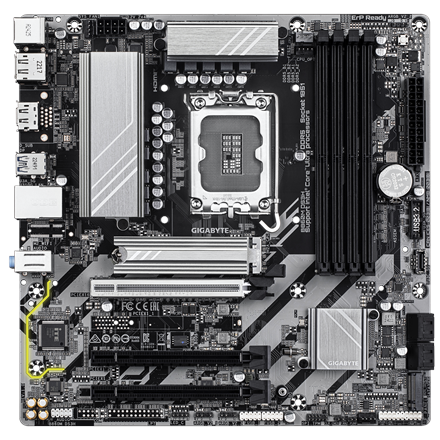 Gigabyte B860M DS3H | Processor family Intel | Processor socket LGA1851 | DDR5 | Supported hard disk drive interfaces M.