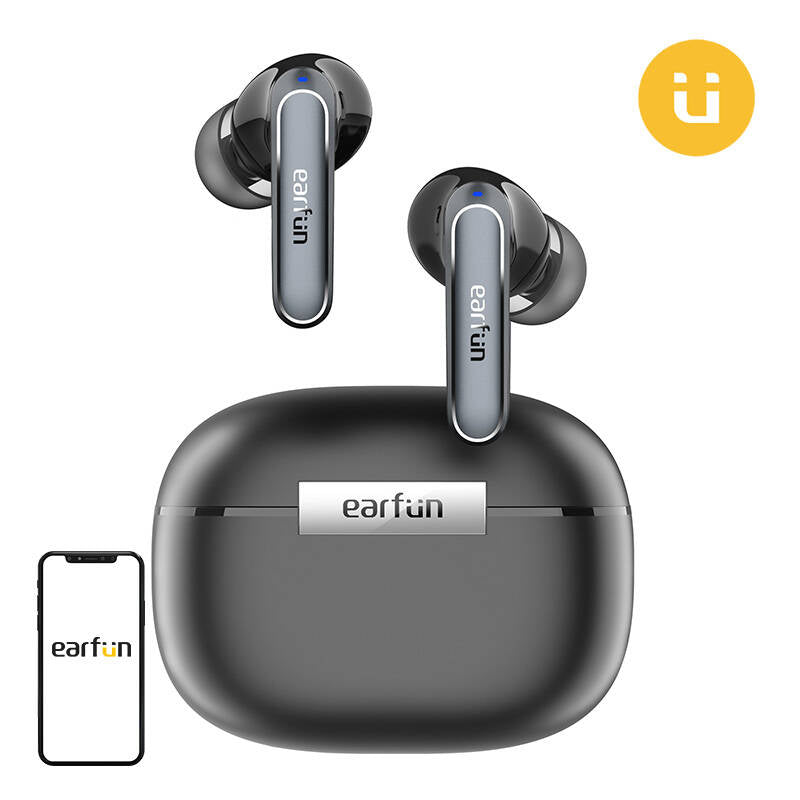 Earphones TWS EarFun Air2  (black) - Image 1