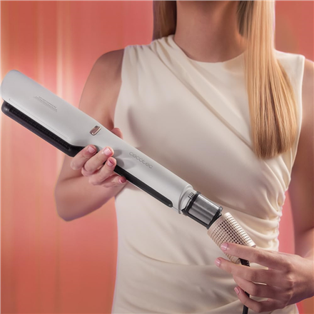 Cecotec Hair Straightener | Air Lisse Champagne | Ceramic heating system | Ionic function | Temperature (max) 230 °C | T