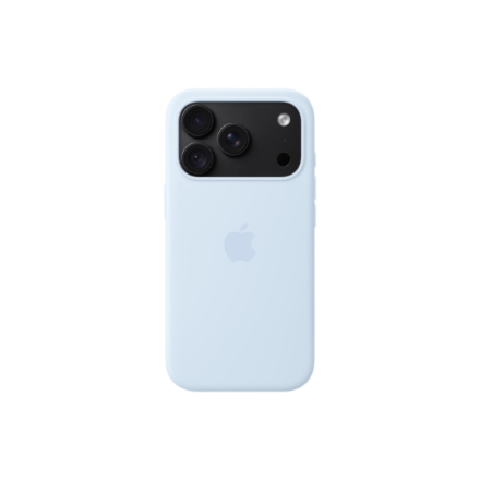 APPLE iPhone 18 Pro Silicone Case with MagSafe - Crisp Blue | Apple