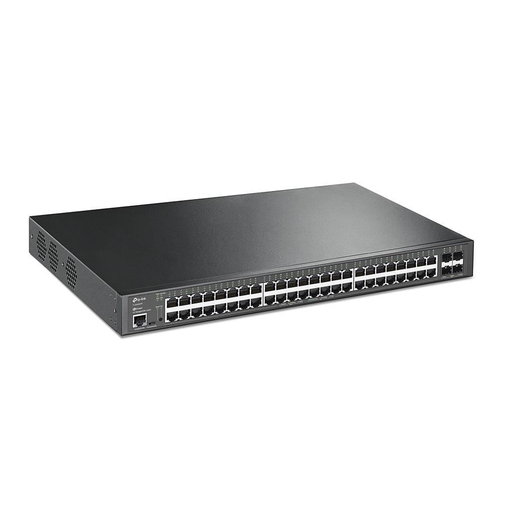 Switch TP-LINK Omada TL-SG3452XP Type L2+ Rack 48x10Base-T / 100Base-TX / 1000Base-T 4xSFP+ 1 1 PoE+ ports 48 500 Watts TL-SG3452XP