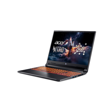 Acer | Nitro V 16 AI ANV16-42-R1HB | Shale Black | 16 " | IPS | WQXGA | 2560 x 1600 pixels | AMD Ryzen 7 | 260 | 16 GB |