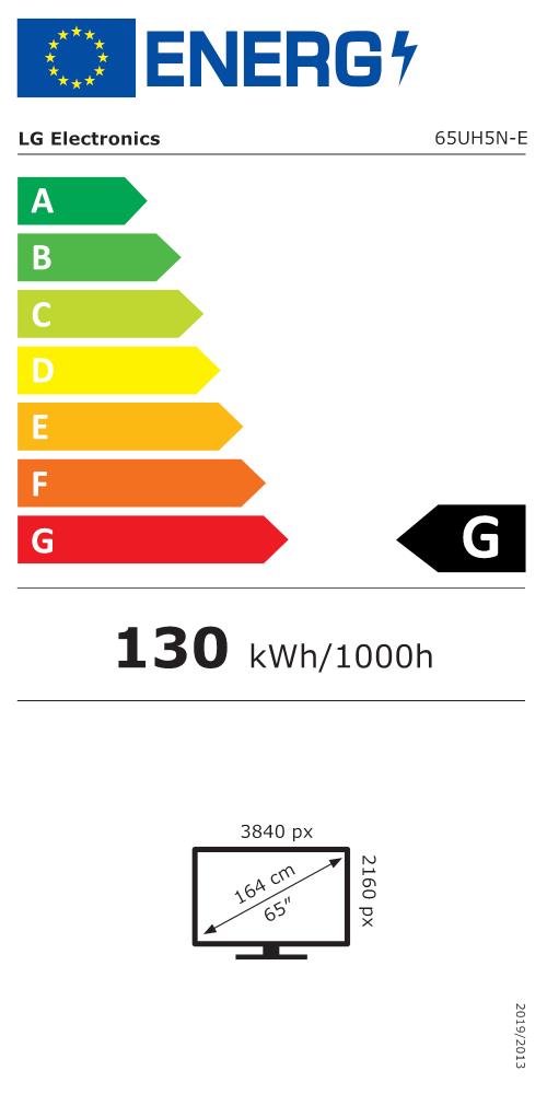 DISPLAY LCD 65"/65UH5N-E LG