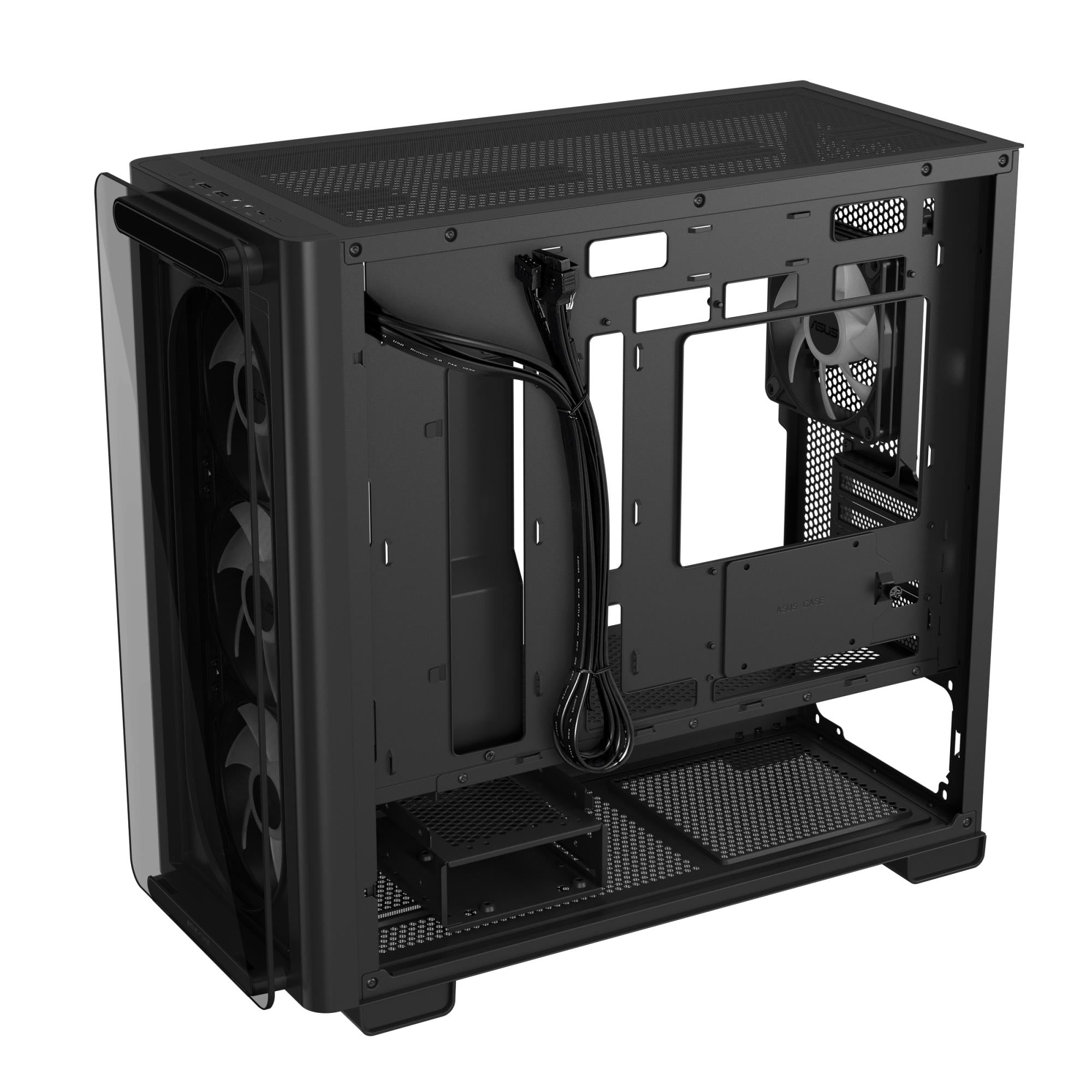 Case ASUS A23 PLUS MidiTower Case product features Transparent panel MicroATX MiniITX Colour Black A23PLUSTG/ARGBBLACK
