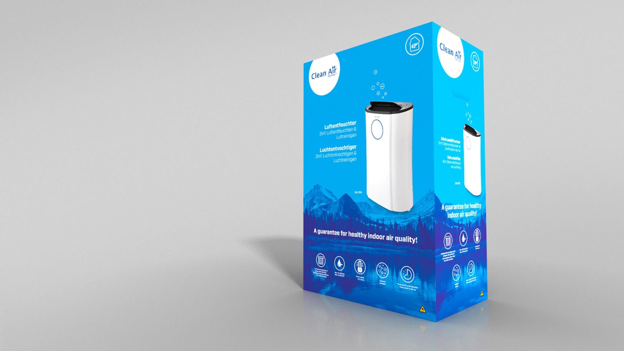 DEHUMIDIFIER & AIR PURIFIER/CA-704 CLEAN AIR OPTIMA
