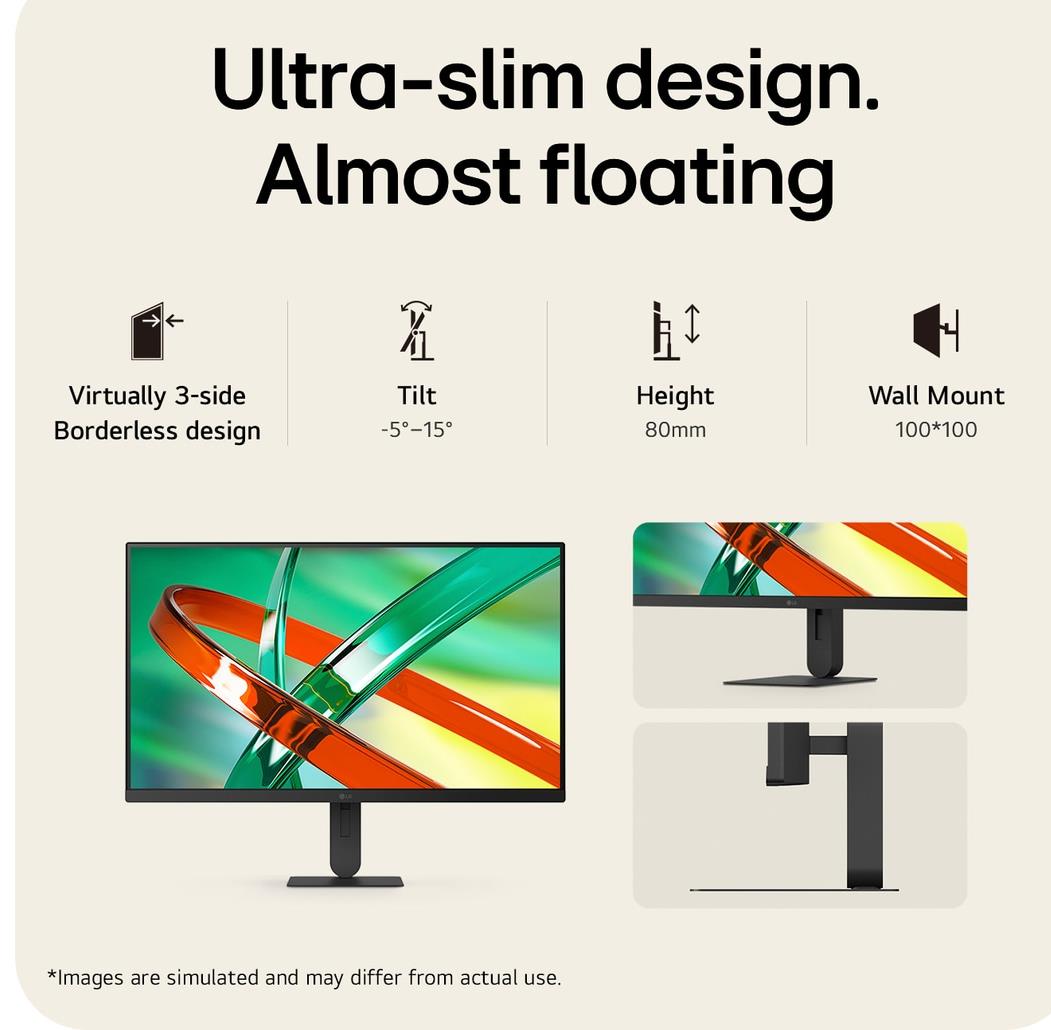 LCD Monitor LG 27 " 3840 x 2160 pixels 4K Ultra HD Native aspect ratio 16:9 LCD Flat 27U710B-B
