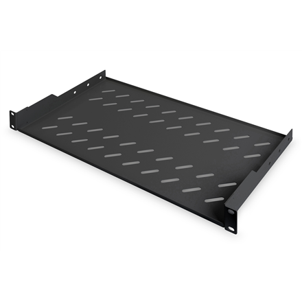 Digitus | Fixed Shelf for Racks | DN-19 TRAY-1-SW | The shelves for fixed mounting can be installed easy on the two fron