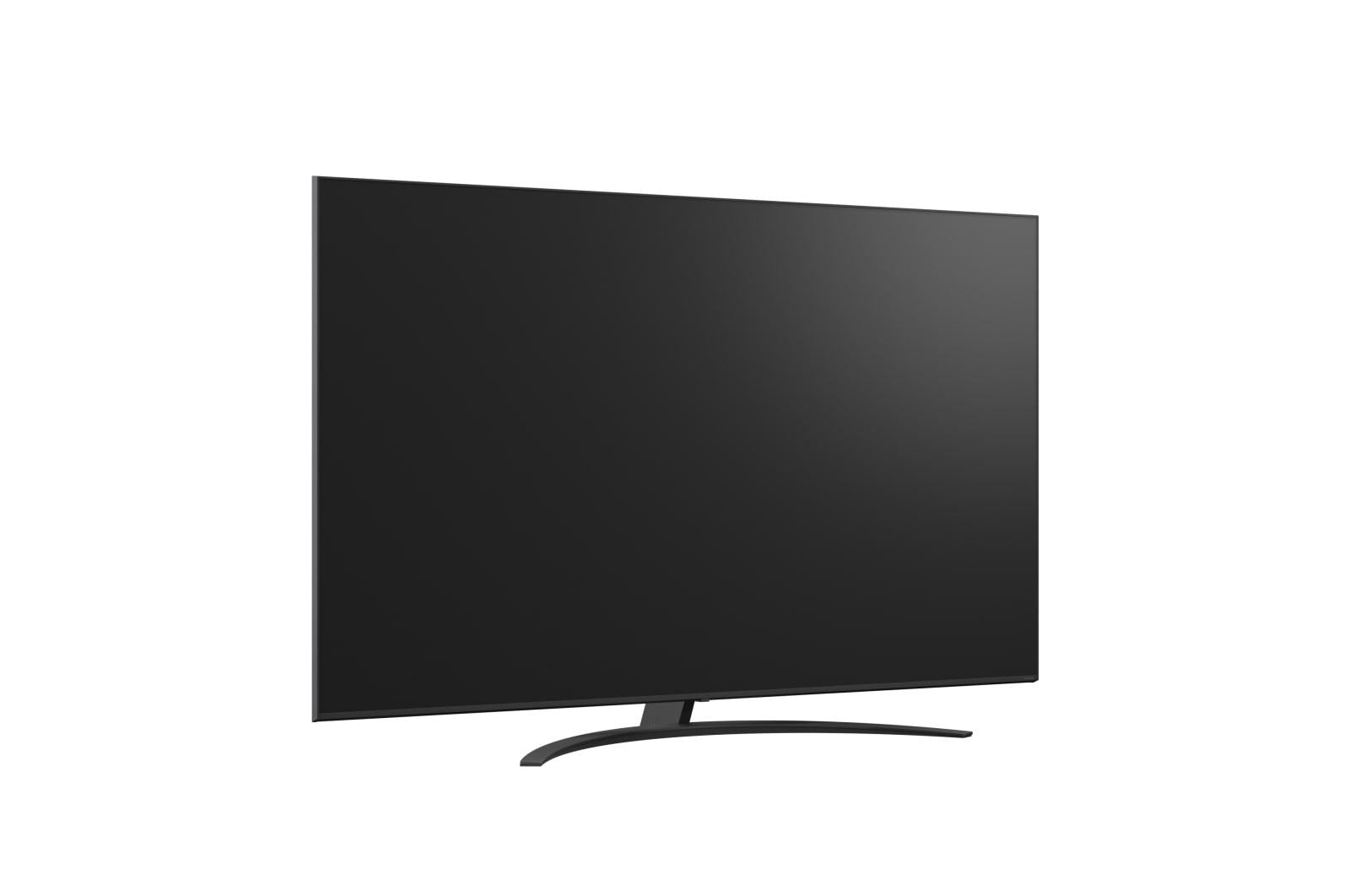 TV Set LG 75" 4K/Smart 3840x2160 Wireless LAN Bluetooth webOS Black 75NANO81A3A