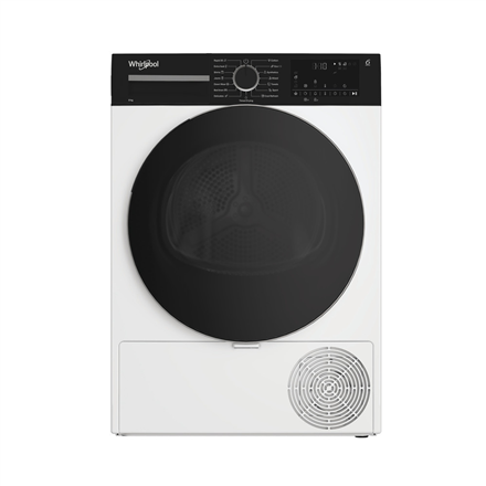 Whirlpool Dryer Machine | WPS D8 WBS EE | Energy efficiency class D | Front loading | 8 kg | Heat pump | Digital | Depth