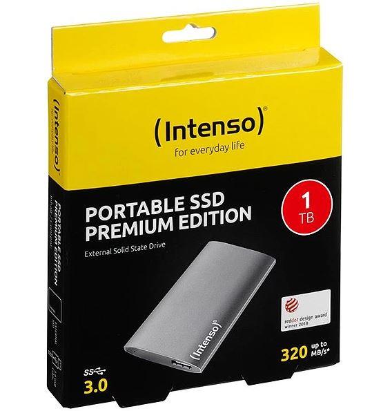 External SSD INTENSO 1TB USB 3.0 1,8" 3823460