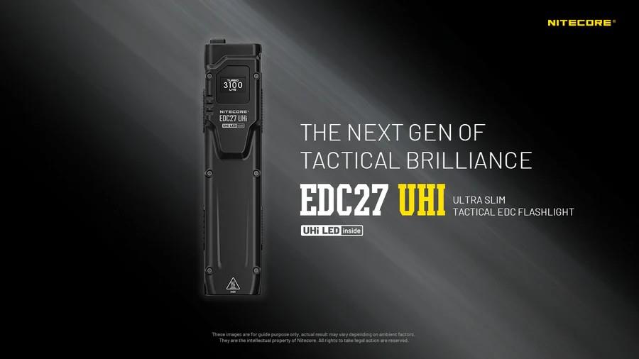 FLASHLIGHT EDC SERIES/EDC27UHI NITECORE