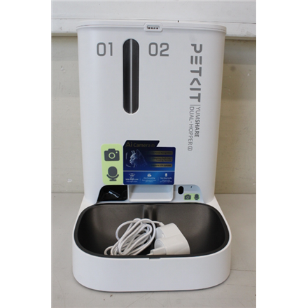 SALE OUT. Petkit P591 2 (D4SH-2) YumShare Dual-Hopper 2 Feeder with camera | PETKIT YumShare Dual-hopper 2 Automatic Fee