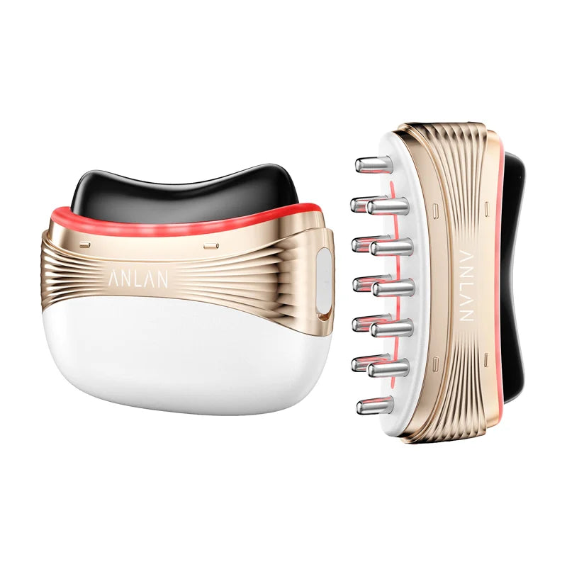 ANLAN 02-AGSY53-02A 2-in-1 Face and Head Massager - Image 2