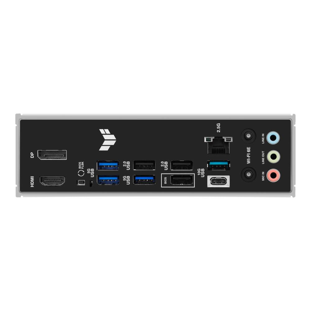 Mainboard ASUS AMD B650 ATX Memory DDR5 Memory slots 4 1xPCI-Express 4.0 1x 1xPCI-Express 4.0 16x 1xPCI-Express 5.0 16x 3xM.2 1xHDMI 1xDisplayPort 3xUSB 2.0 3xUSB 3.2 2xUSB-C 3xAudio port TUFGAMINGB650E-EWIFI