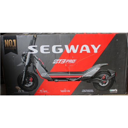 SALE OUT. Ninebot by Segway Kickscooter ZT3 Pro E, Black | Segway Ninebot Kickscooter ZT3 Pro E | 1600 W | 25 km/h | 11 