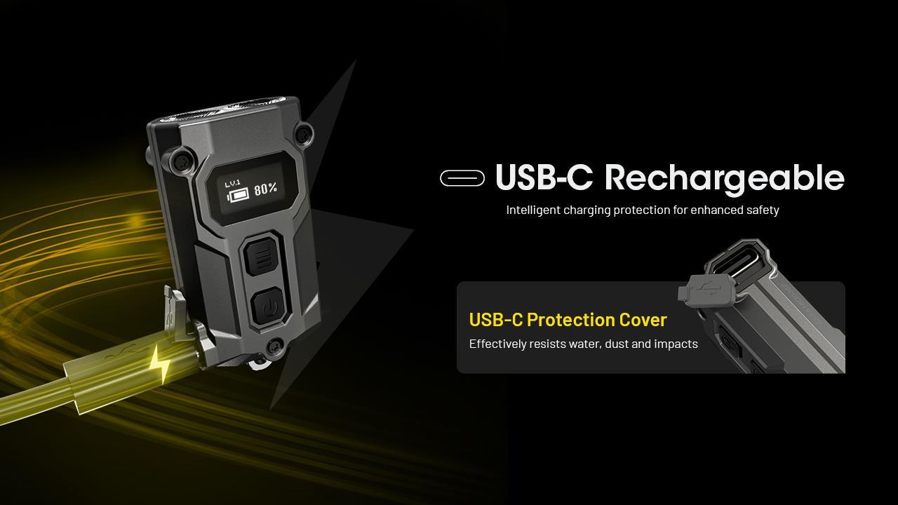 FLASHLIGHT T SERIES 600 LUMENS/TINI3 NITECORE