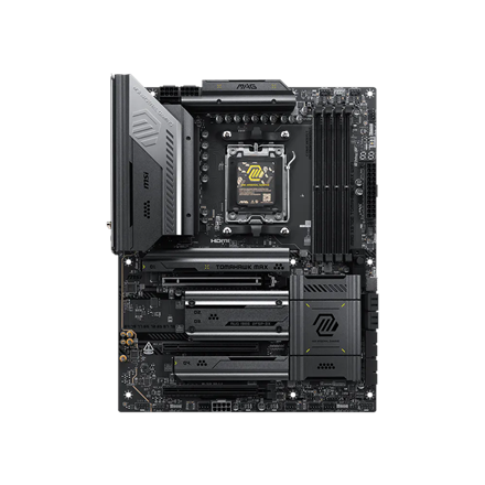 MSI MAG X870E TOMAHAWK MAX WIFI | Processor family AMD | Processor socket AM5 | DDR5 | Supported hard disk drive interfa