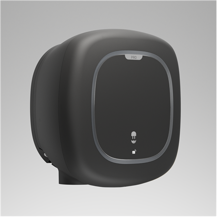 Wallbox Pulsar Pro Electric Vehicle Charger, Type 2 Socket, 7 Meter Cable, 22kW, Black