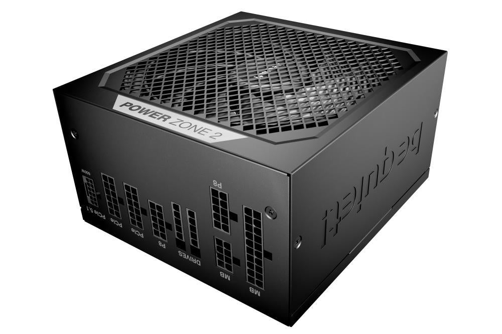 Power Supply BE QUIET POWER ZONE 2 850 Watts Peak Power 920 Watts Efficiency 80 PLUS PLATINIUM MTBF 100000 hours BP007EU
