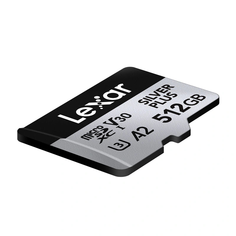 Karta pamięci Lexar High-Performance Silver Plus microSDXC 512GB + adapter - Image 2