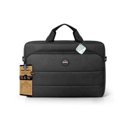 PORT DESIGNS | Eco Portland II | Fits up to size 17.3 " | Notebook carrying case | Black