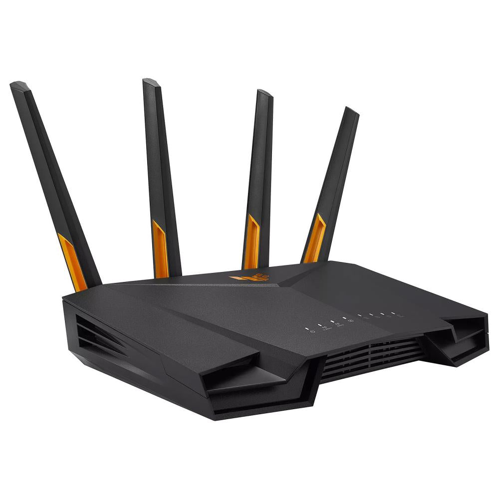 Wireless Router ASUS Wireless Router 4200 Mbps Mesh Wi-Fi 5 Wi-Fi 6 IEEE 802.11n USB 3.2 1 WAN 4x10/100/1000M Number of antennas 4 TUFGAMINGAX4200