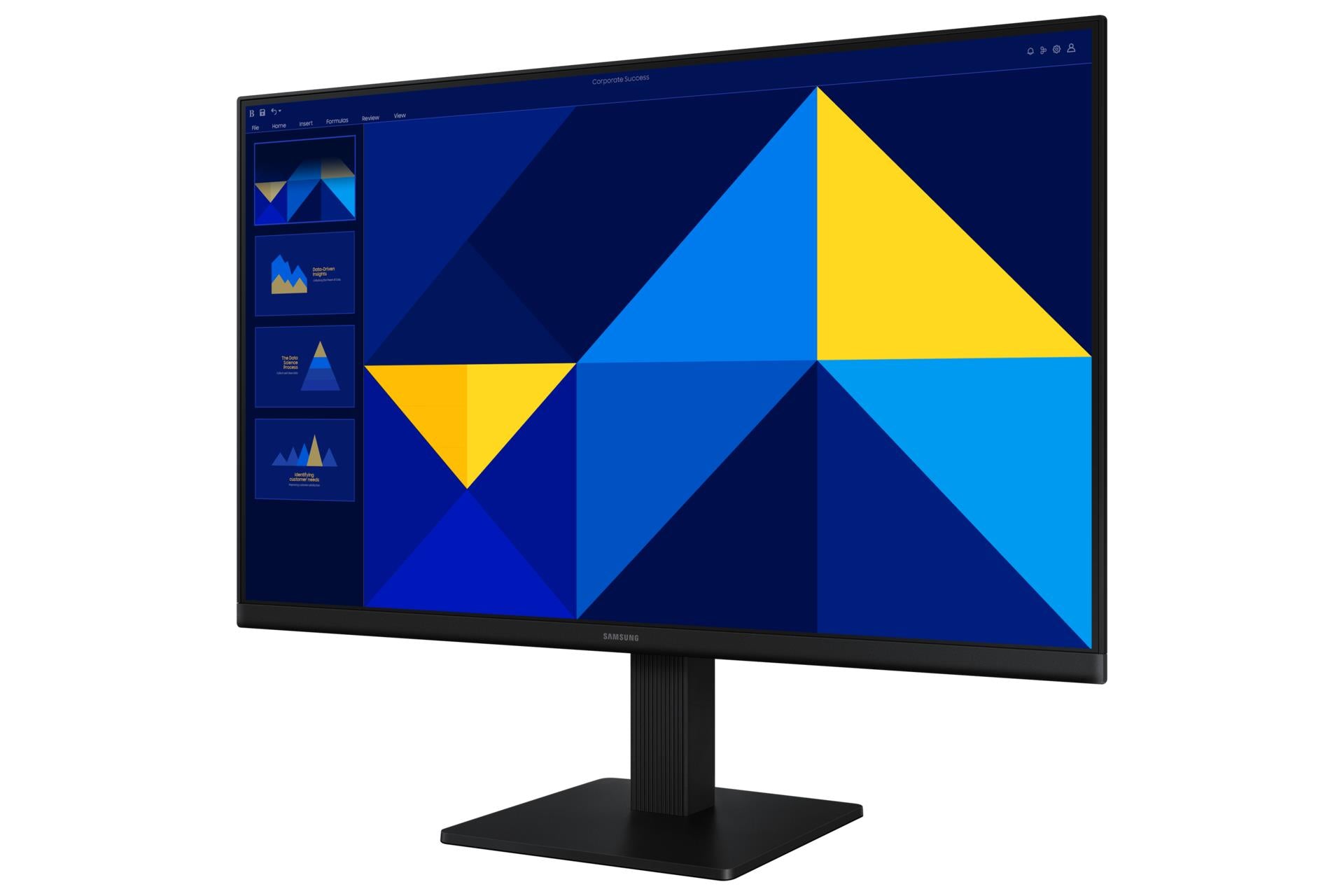 LCD Monitor SAMSUNG Essential Monitor S3 24" Panel IPS 1920x1080 16:9 100Hz 5 ms LS24D300GAUXEN
