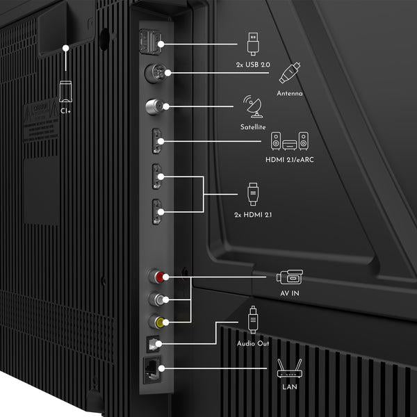 TV Set THOMSON 50 " 4K Ultra HD 3840 x 2160 pixels Flat 16:9 LED 50UG5X15