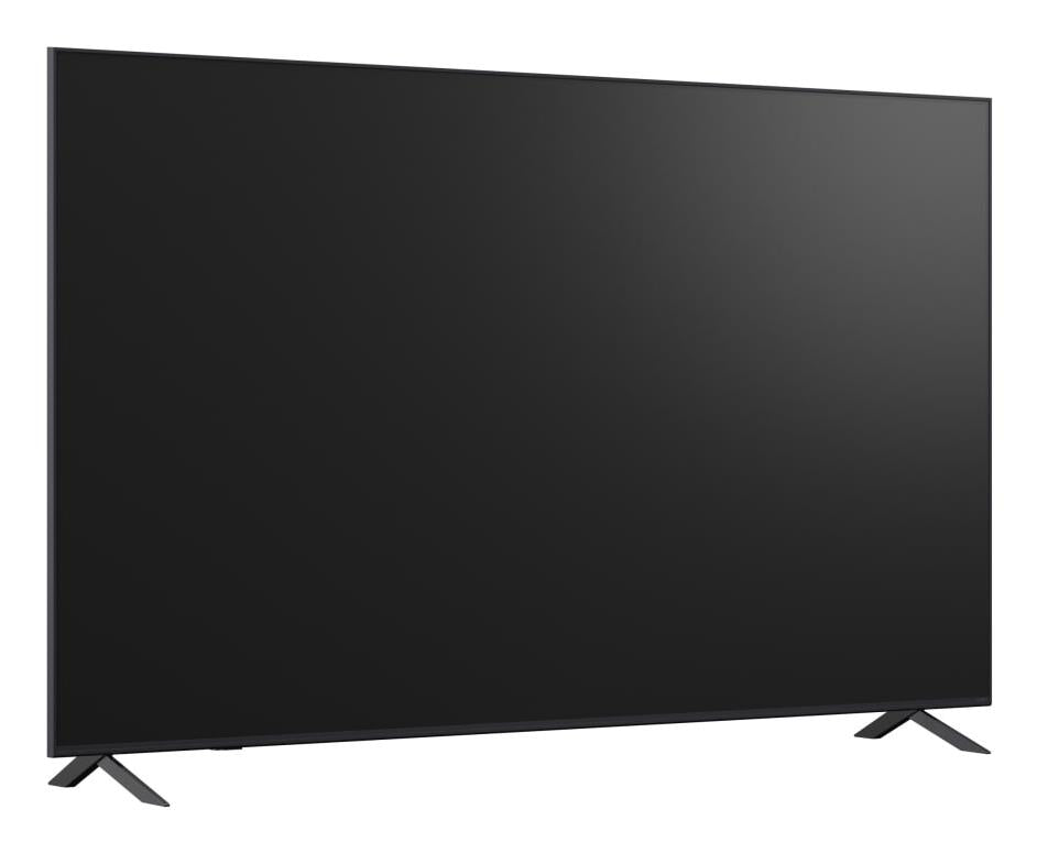 TV Set LG 86" 4K/Smart 3840x2160 Wireless LAN Bluetooth webOS Black 86QNED82A3B