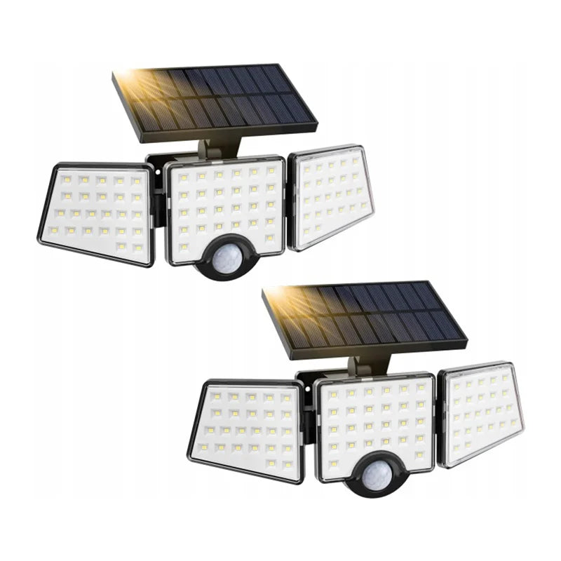 LEPRO 640003-DW-a-2 Solar Street Light with Motion and Twilight Sensors (2-pack) - Image 1