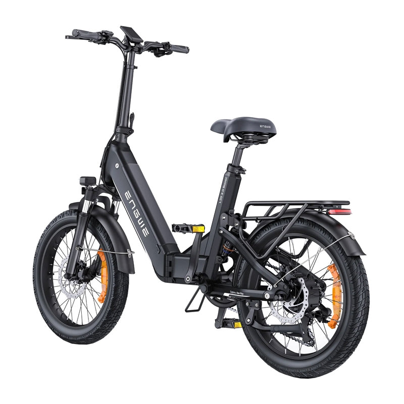 ENGWE L20 3.0 BOOST 250W 20" Electric Bike (Black) - Image 4