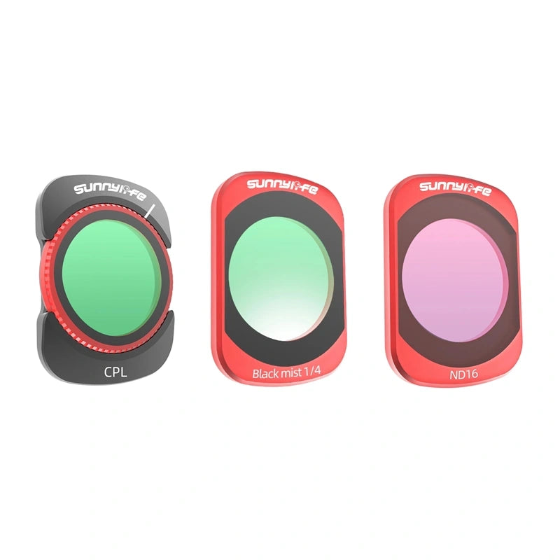 Sunnylife Pocket 4/3 CPL ND16 1/4 Black Mist filter set - Image 1