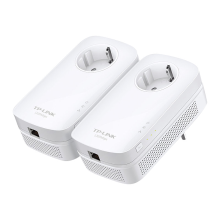 TP-LINK | AV1300 Gigabit Passthrough Powerline Starter Kit | TL-PA8010P KIT | 1300 Mbit/s | Ethernet LAN (RJ-45) ports 1