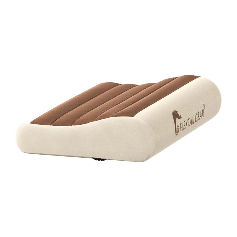 Flextail Zero Pillow inflatable pillow (brown) - Image 1