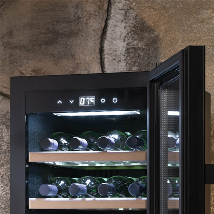 Caso | Smart Wine Cooler | WineExclusive 38 | Energy efficiency class G | Showcase | Free standing | Bottles capacity 38