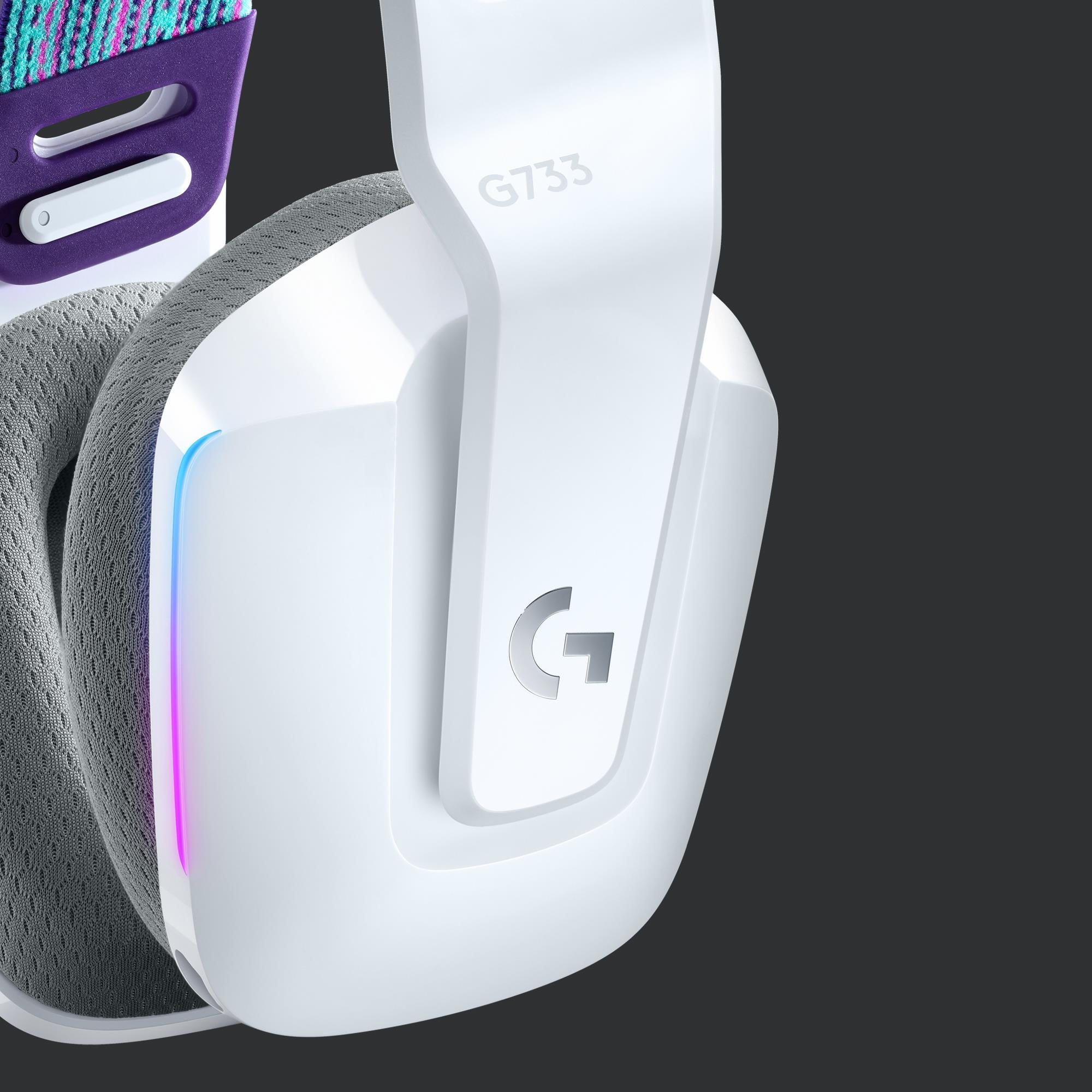 HEADSET GAMING G733 WRL/WHITE 981-000883 LOGITECH
