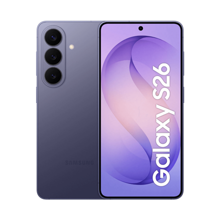 Samsung Galaxy | S26 (S942) | Cobalt Violet | 6.3 " | Dynamic LTPO AMOLED 2X | 1080 x 2340 pixels | Qualcomm | Snapdrago