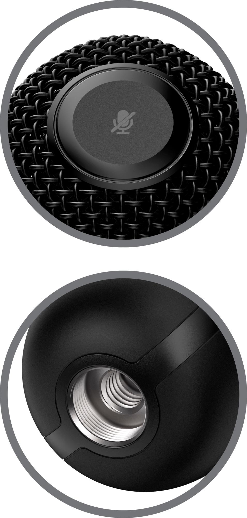 MICROPHONE HYPERX SOLOCAST/HMIS1X-XX-BK/G HYPERX