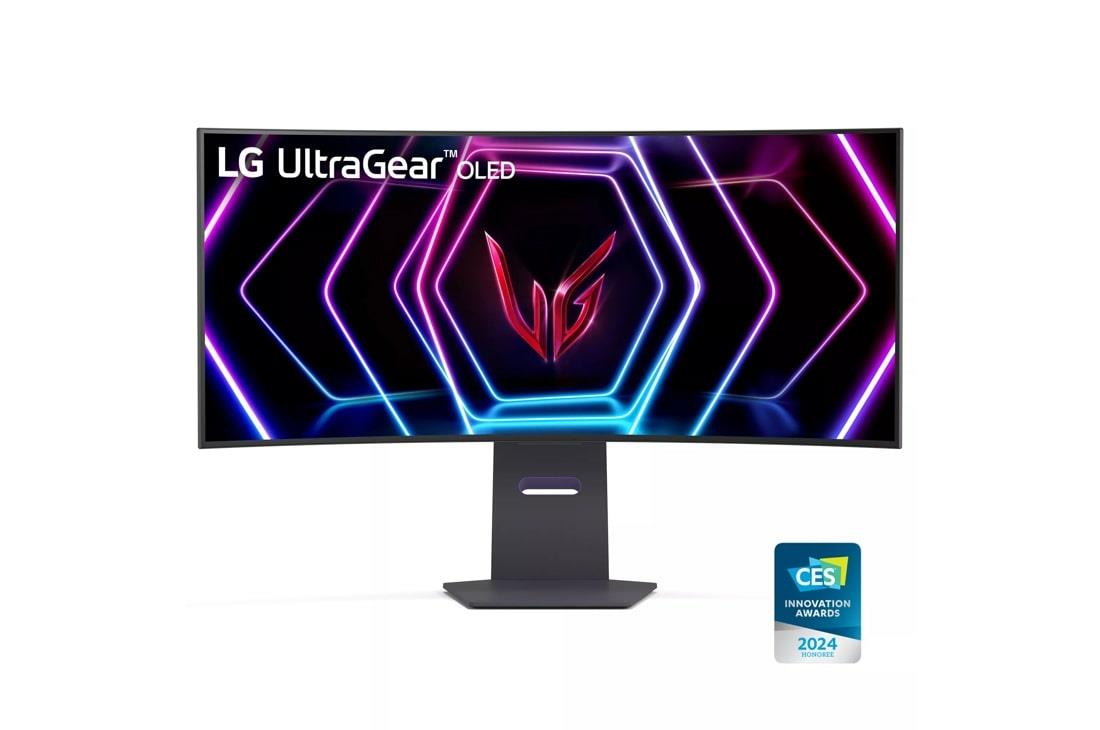 Monitor LG 39GS95QE-B 39" Gaming/Curved/21 : 9 Panel OLED 3440x1440 21:9 240Hz Matte 0.03 ms Swivel Height adjustable Tilt Colour Black 39GS95QE-B