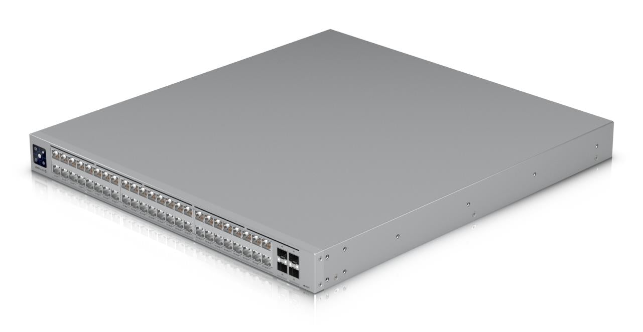 Switch UBIQUITI Ubiquiti UniFi Pro XG 48 PoE Switch type Managed Switch layer L3 Rack mounting Yes Stackable Yes Form factor 1U 48xRJ-45 ports RJ-45 Ports Type 10G Ethernet (100/1000/10000) 16x2.5G Ethernet (copper) ports quantity 32x10G Ethernet